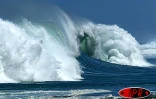 Dimanche 31 août 2003 -
La mer était déchaînée le long de la côte Ouest