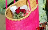 Image de sac au marché forain