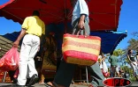 Image de sac au marché forain