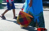 Image de sac au marché forain