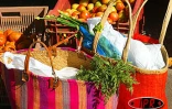 Image de sac au marché forain