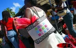 Image de sac au marché forain