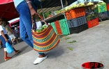 Image de sac au marché forain