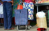 Image de sac au marché forain