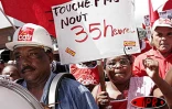Jeudi 10 mars 2005 - 
Manifestation des syndicats du public et du privé contre la politique du gouvernement