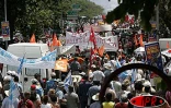 Jeudi 10 mars 2005 - 
Manifestation des syndicats du public et du privé contre la politique du gouvernement