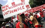 Jeudi 10 mars 2005 - 
Manifestation des syndicats du public et du privé contre la politique du gouvernement