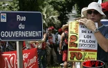 Jeudi 10 mars 2005 - 
Manifestation des syndicats du public et du privé contre la politique du gouvernement