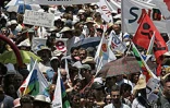 Jeudi 10 mars 2005 - 
Manifestation des syndicats du public et du privé contre la politique du gouvernement