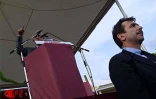 Lionel Jospin, candidat à la présidentielle d'avril 2002, Lionel Jospin, alors Premier ministre a effectué un séjour éclair à La Réunion samedi 9 mars 2002 à La Réunion