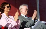 Le socialitste Lionel Jospin, candidat à la présidentielle d'avril 2002, a effectué un séjour éclair à La Réunion le samedi 9 mars 2002