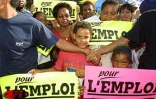 Lionel Jospin, alors Premier ministre a effectué un séjour éclair à La Réunion le samedi 9 mars 2002
