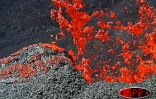 Éruption du 23 août 2003 dans la région du Kapor