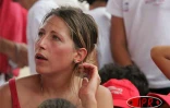 Jeudi 15 mars 2007 -

La navigatrice Maud Fontenoy à son arrivée au port de la Pointe des Galets