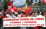 Environ 15 000 personnes ont manifesté à Saint-Denis à l'occasion de la fête du 1er mai 2003. C'est la première fois que la célébration d'un 1er mai rassemble autant de monde à La Réunion