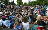 Lundi 2 juin 2003 -
Les grévistes de l'Éducation nationale ont passé la journée à jouer au chat et à la souris avec les forces de l'ordre