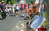 La manifestation des personnels de l'Éducation nationale à Saint-Denis a rassemblé 12 000 prsonnes le lundi 19 mai 2003