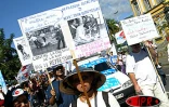 Mardi 3 juin 2003 -
Des affrontements ont opposé les manifestants et les forces de l'ordre