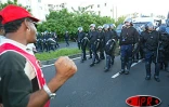 Mardi 3 juin 2003 -
Des affrontements ont opposé les manifestants et les forces de l'ordre