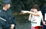 Des centaines de personnes ont manifesté devant le rectoral à Saint-Denis toute la journée du jeudi 10 avril 2003