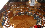 Vendredi 25 juillet 2003 - Marc Ravalomanana, président de la République de Madagascar a rencontré les opérateurs économiques au conseil régional