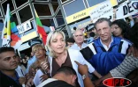 Vendredi 7 juillet 2006 - 

Accueil musclé  à l'aéroport Roland Garros pour Marine le Pen, vice-présidente du Front national