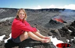 Mercredi 11 Octobre 2006 

Avant son tour du monde à la voile en solitaire et à contre-courants Maud de Fontenoy a assisté au spectacle du mariage du feu et de la neige