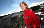 Mercredi 11 Octobre 2006 

Avant son tour du monde à la voile en solitaire et à contre-courants Maud de Fontenoy a assisté au spectacle du mariage du feu et de la neige