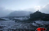 Mardi 10 octobre 2006 -
Phénomène exceptionnel, il a neigé sur la région du volcan
