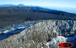 Dimanche 3 août 2003
Spectacle exceptionnel du volcan et du Piton des Neiges sous la neige glacée