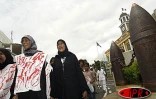 Manifestation contre la guerre en Irak le 23 mars 2003 à Saint-Denis
