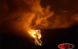 Mardi 27 décembre 2005 -
Colère nocturne pour le piton de la Fournaise