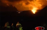 Mardi 27 décembre 2005 -
Colère nocturne pour le piton de la Fournaise