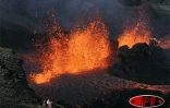 Mardi 4 octobre 2005 -

Le piton de la Fournaise est entré en éruption depuis 14h26