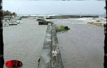 Le cyclone intense Ando est passé au large de la Réunion le samedi 6 janvier 2001.