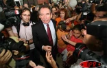 Vendredi 23 mars 2007 -

François Bayrou (UDF) en campagne pour l'élection présidentielle