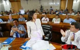 Jeudi 1er avril 2004 -
Lors du scrutin pour l'élection du président du conseil général