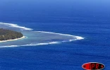 Image de plage réunionnaise en plein hiver austral