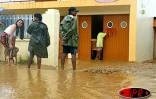 Amenées par la tempête tropciale Gerry, des pluies diluviennes se sont abattues sur l'Est et le Nord le mardi 11 février 2003. Elle ont, hélas, coûté la vie à un homme et provoqué plusieurs inondations à Sainte-Marie