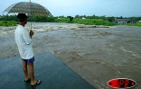 Amenées par la tempête tropciale Gerry, des pluies diluviennes se sont abattues sur l'Est et le Nord le mardi 11 février 2003. Elle ont, hélas, coûté la vie à un homme et provoqué plusieurs inondations à Sainte-Marie