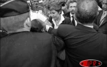 Brigitte Girardin, à l'époque ministre de l'Outremer