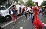 Samedi 30 juin 2007 -
La Gay pride 2007 à Paris - La Réunion a participé à la manifestation pour la première fois