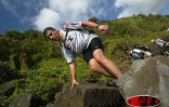 Dimanche 14 septembre 2003 - 15 équipes ont pris le départ à Saint-Benoît (Est) de la première édition du raid &quot;Réunion Terres d'Aventures&quot;