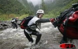 Mardi 17 mai 2005 

C'est sous la pluie que les concurrents ont bouclé le 4ème jour du Raid Réunion d'Aventures