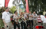 Vendredi 20 mai 2005 -

L'équipe Sport 2000 a franchi la première la ligne d'arrivée.
