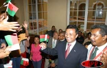 Le président de la République de Madagascar, Marc Ravalomanana est arrivé ce jeudi 24 juillet 2003 à La Réunion pour une visite officielle d'un jour et demi