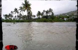 Le cyclone tropical Ando, qui a frôlé La Réunion le samedi 6 janvier 2001, a amené de fortes précipitations dans son sillage