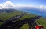 Lundi 6 septembre 2004
L'éruption a repris au piton de la Fournaise