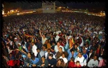 Lors du concert de Rita Marley et ses deux &quot;équipières&quot; des &quot;I-Threes&quot;  le mercredi 18 juillet 2001 à Saint-Paul