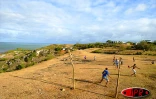 Rodrigues, cette petite île montagneuse dépend admistrativement de Maurice